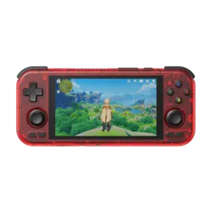 Retroid Pocket 4 Watermelon Playing a Game