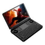 The GPD Win Mini 2024, a compact handheld gaming PC with a 7-inch LTPS touchscreen, featuring AMD Ryzen 7 8840U CPU, Radeon 780M GPU, Windows 11 Home OS, up to 32GB LPDDR5 RAM, and up to 2TB NVMe PCIe Gen 4.0 SSD storage. Includes USB 4.0 Type-C, USB Type-A 3.2 Gen 2 ports, 3.5mm headphone/microphone jack, Wi-Fi 6, Bluetooth 5.2, and a 44.24Wh Li-Po battery