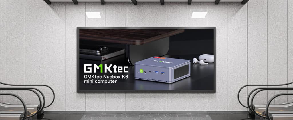 GMKtec NucBox K6, a compact and powerful mini PC designed for versatile computing and multimedia tasks.