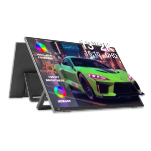 DroiX PM13 Render, showing a green racing car