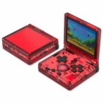 ANBERNIC RG35XXSP Transparent Red Side Render