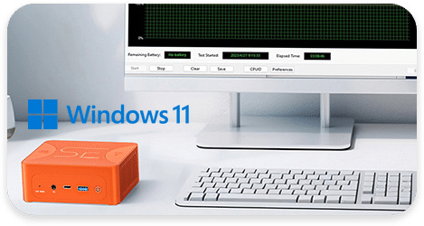 Mini PC with Windows 11