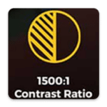 1500:1 Contrast Ratio Key Feature