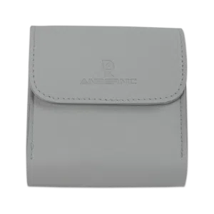 RG35XXSP leather case - A stylish and durable protective cover designed for the RG35XXSP handheld gaming console. Made from high-quality leather, this case features a sleek black exterior with a soft inner lining to prevent scratches. It offers secure storage with a magnetic closure and has precise cutouts for easy access to all buttons and ports