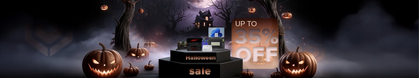 DROIX HALLOWEEN SALE BANNER 2024