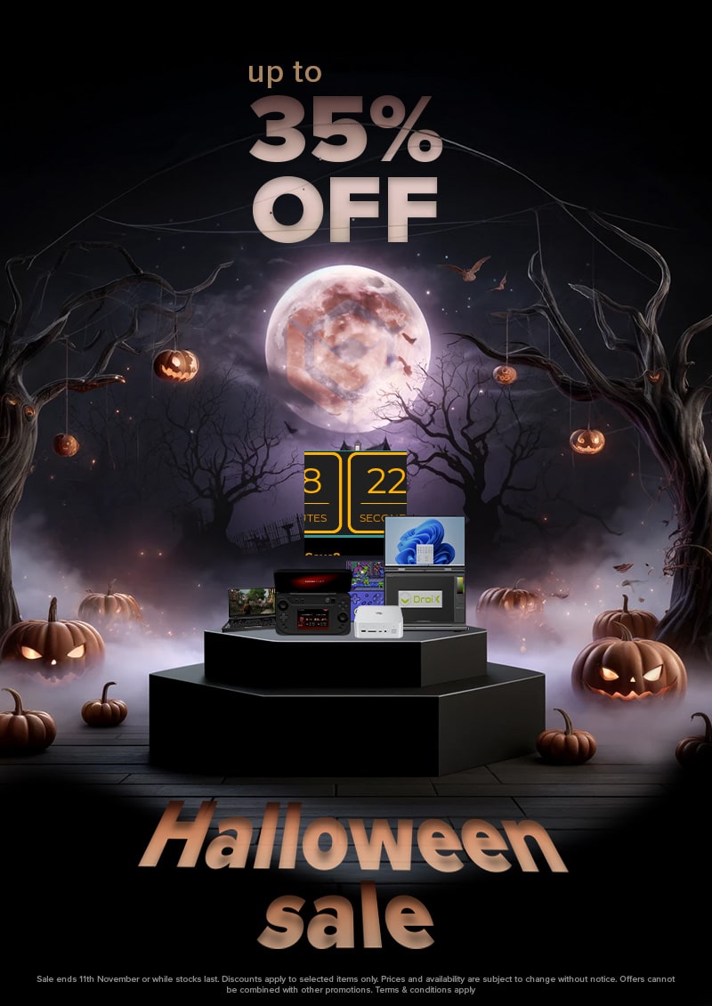 DROIX HALLOWEEN SALE BANNER 2024