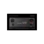 AYANEO Pocket Micro Screen Protector packaging showcasing a full screen HD tempered film designed for the AYANEO Pocket Micro console emphasizing precise fit and durability