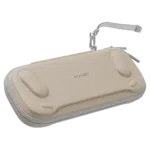 AYANEO3RETROCASELISTINGIMAGEDONE1 DROIX Global AYANEO 3 Carrying Cases Protective hard shell cases designed for the AYANEO 3 handheld gaming console featuring a durable exterior secure zipper closure and ergonomic contours for a perfect fit Available in black and retro beige color options