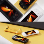 A split view promotional image showcasing three color variants of the KONKR Pocket Fit handheld gaming console The top half shows the black yellow and white consoles in a flat lay arrangement each with a screen displaying a glowing orange abstract design The bottom half shows the same three consoles in a dynamic arrangement on a yellow surface with the yellow console flipped over to display its back panel and vents while the black and white consoles are angled to show their screens and front controls A split view promotional image showcasing three color variants of the KONKR Pocket Fit handheld gaming console The top half shows the black yellow and white consoles in a flat lay arrangement each with a screen displaying a glowing orange abstract design The bottom half shows the same three consoles in a dynamic arrangement on a yellow surface with the yellow console flipped over to display its back panel and vents while the black and white consoles are angled to show their screens and front controls A split view promotional image showcasing three color variants of the KONKR Pocket Fit handheld gaming console The top half shows the black yellow and white consoles in a flat lay arrangement each with a screen displaying a glowing orange abstract design The bottom half shows the same three consoles in a dynamic arrangement on a yellow surface with the yellow console flipped over to display its back panel and vents while the black and white consoles are angled to show their screens and front controls Analysis