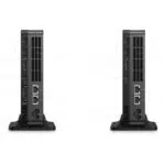 Rear view of GPD Box Mini PC showing Dual 2.5G LAN ports, HDMI 2.1, DisplayPort 2.1, and the exclusive MCIO expansion interface.