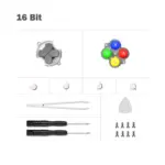 Retroid Pocket Nova Buttons - 16Bit