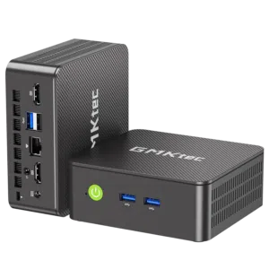 GMKtec NucBox G3S Mini PC – Intel N95, Windows 11 Pro, 8GB DDR4, 256GB NVMe PCI-E Gen 3.0, Dual HDMI 2.0
