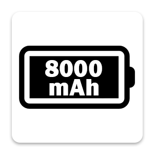 8000 mAh Battery